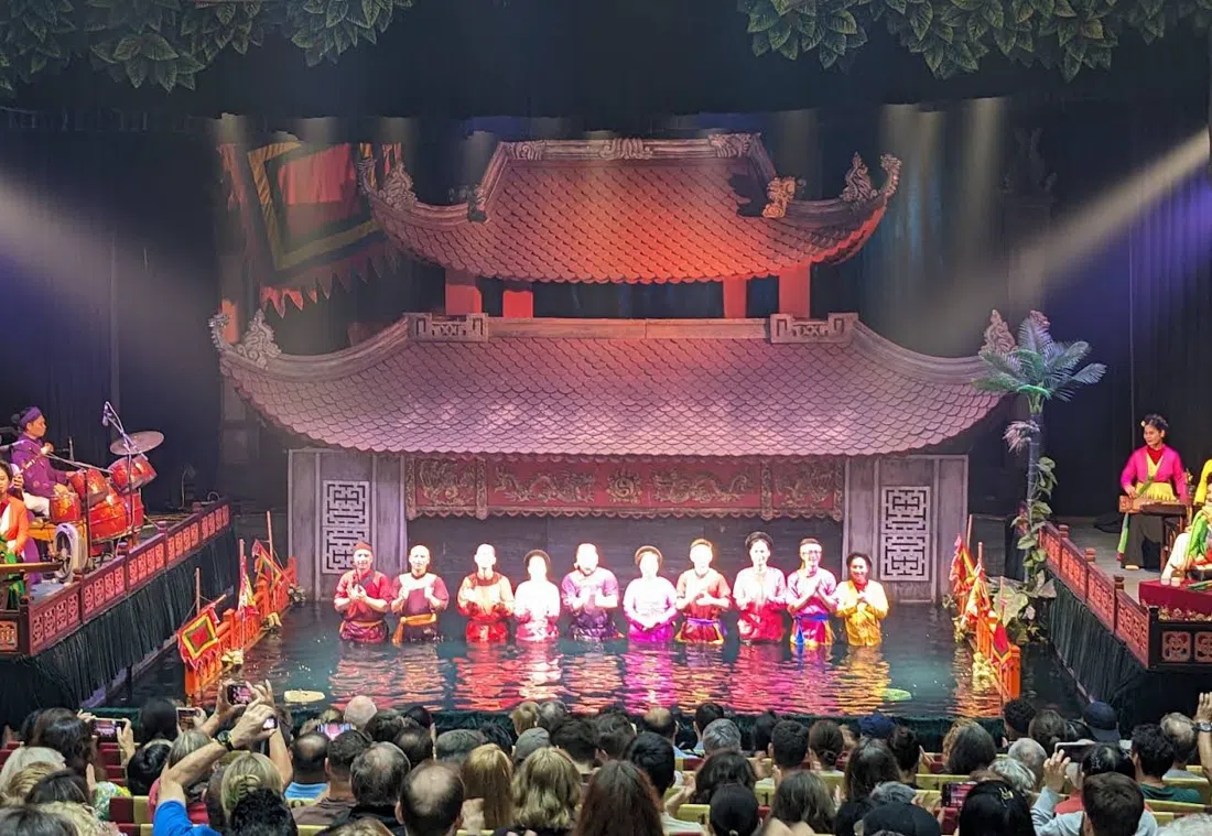 Thăng Longs vattendockteater, Hanoi
