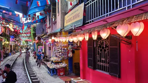 Hanoi's Train Street and Beyond: The Narrow Alleys Where Life Runs on Rails